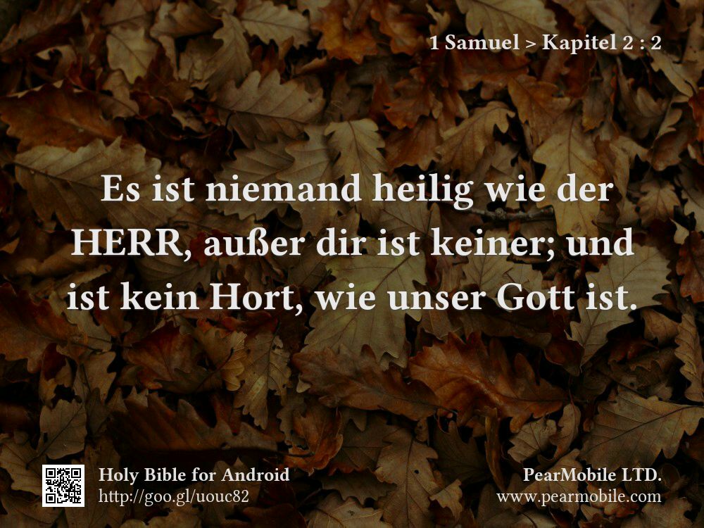 1 Samuel, Kapitel 2:2